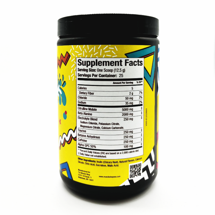 The Muscle Shop - Face Blaster Pre-Workout